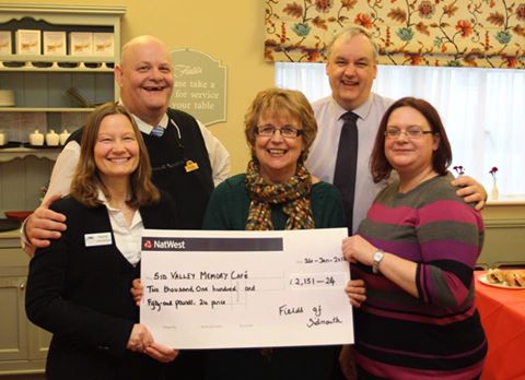 Wonderful support from Fields of Sidmouth