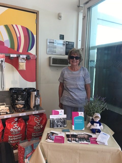 Raising awareness at Waitrose, Sidmouth