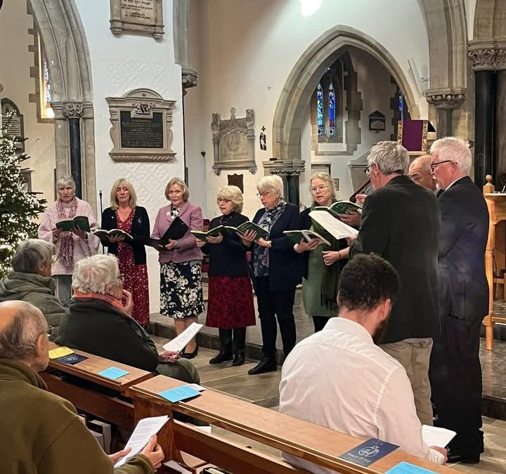 Carols, wine and mince pies